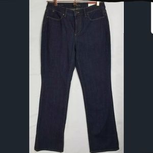 talbots curvy bootcut jeans